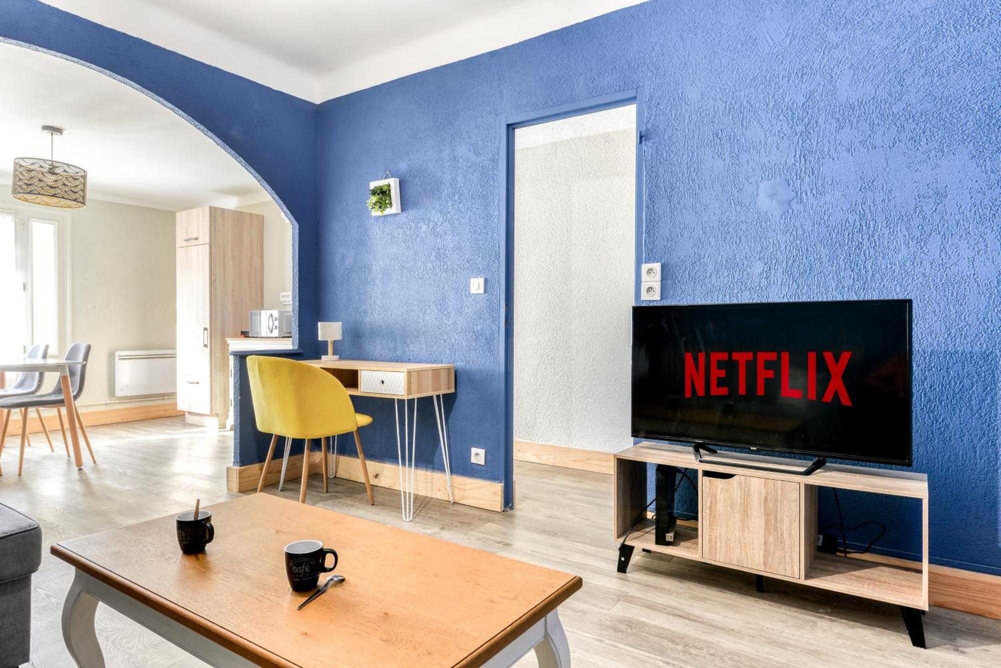 L'Arche De La Cite Avec Netflix Fibre Et Clim Appartement Carcassonne Buitenkant foto